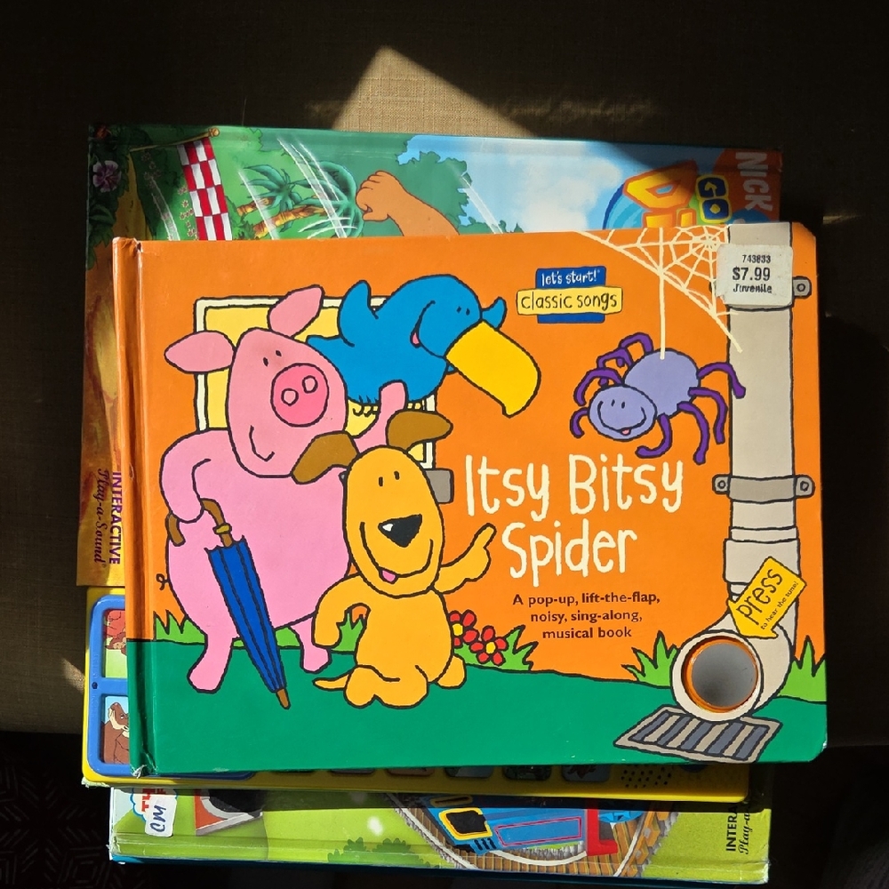 Itsy Bitsy Spider Pop-Up Musical Book